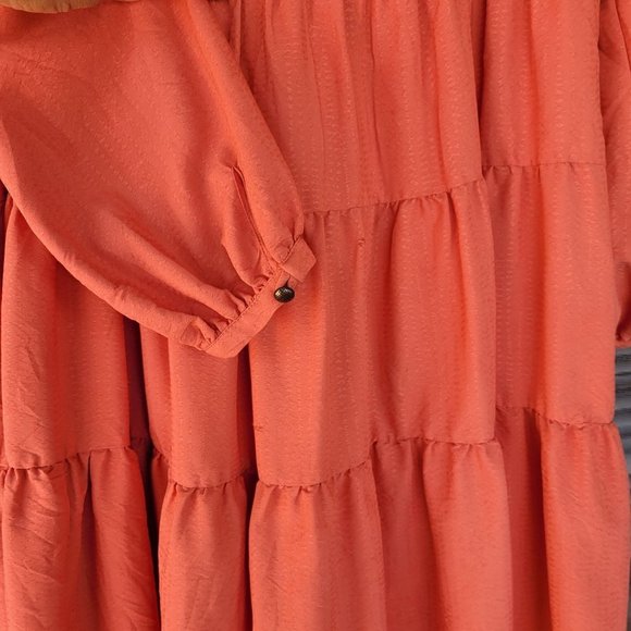 Maeve Dresses Maeve By Anthropologie Amber Tiered Ruffle Tunic Dress Sz XS - Picture 11 of 15